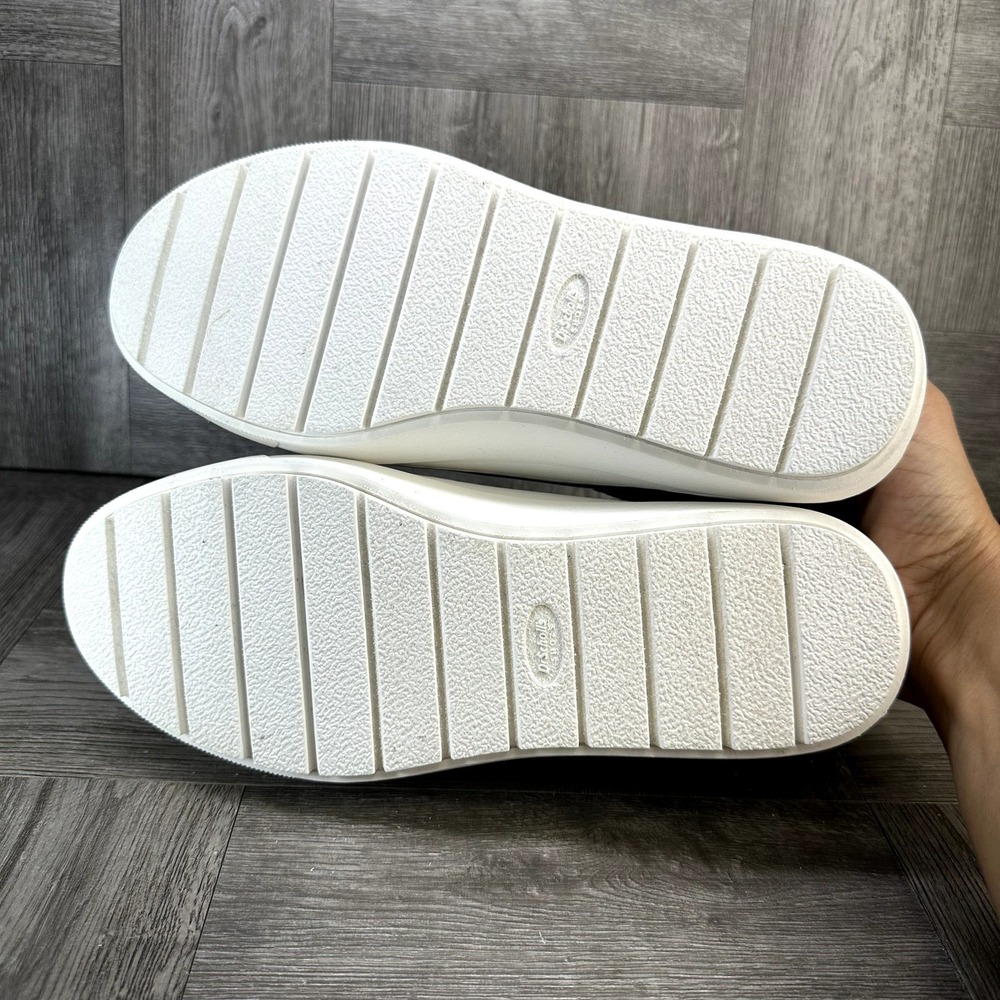 Dr Scholls Time Off Womens Black Platform Sneakers Shoes Size 8M Lace Up Low Top - Picture 7 of 9